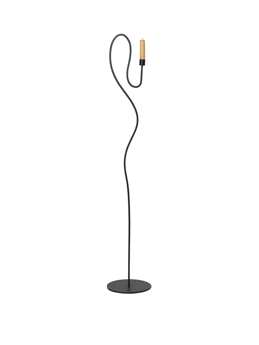 Valse Golvljusstake från Ferm Living - Black - Jacobsen Plus