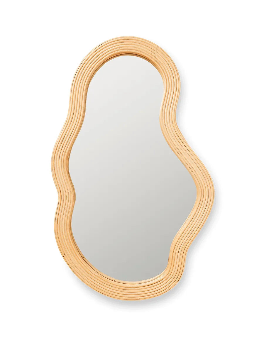 Pond Mirror Medium, rotting från Ferm Living - 1 - Jacobsen Plus