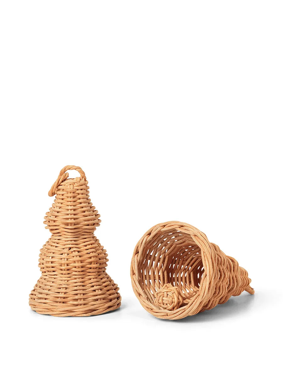 Braided Bell Baubles, set med 2 st. från Ferm Living - 4 - Jacobsen Plus