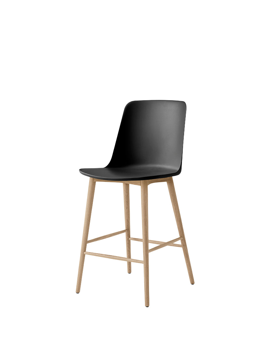 Rely HW128 Counter-stol i ek från &Tradition - Black - Jacobsen Plus