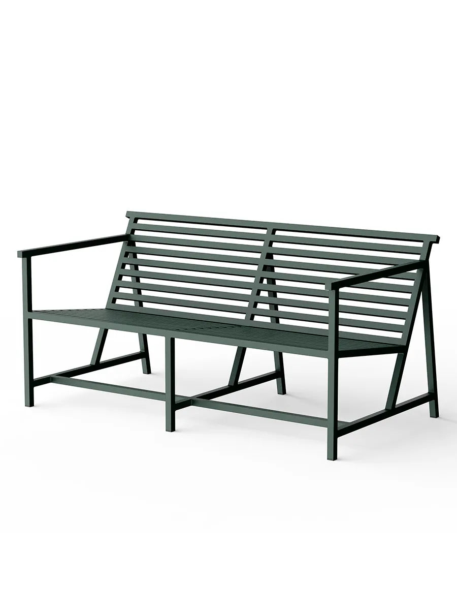 Loungebänk, grön från 19 Outdoors - 1 - Jacobsen Plus