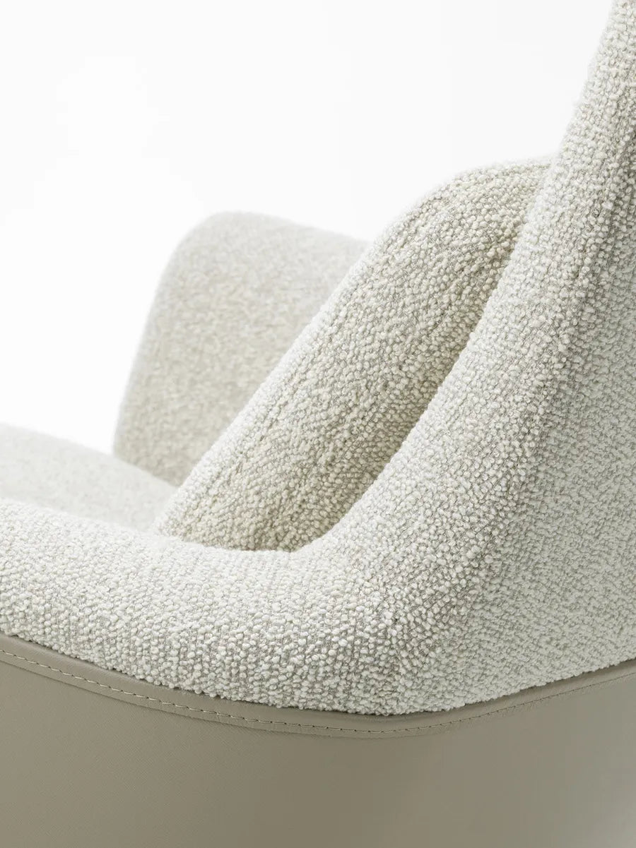 Grand Relax Fåtölj inkl. Fotpall, grå/beige från Vitra - 6 - Jacobsen Plus