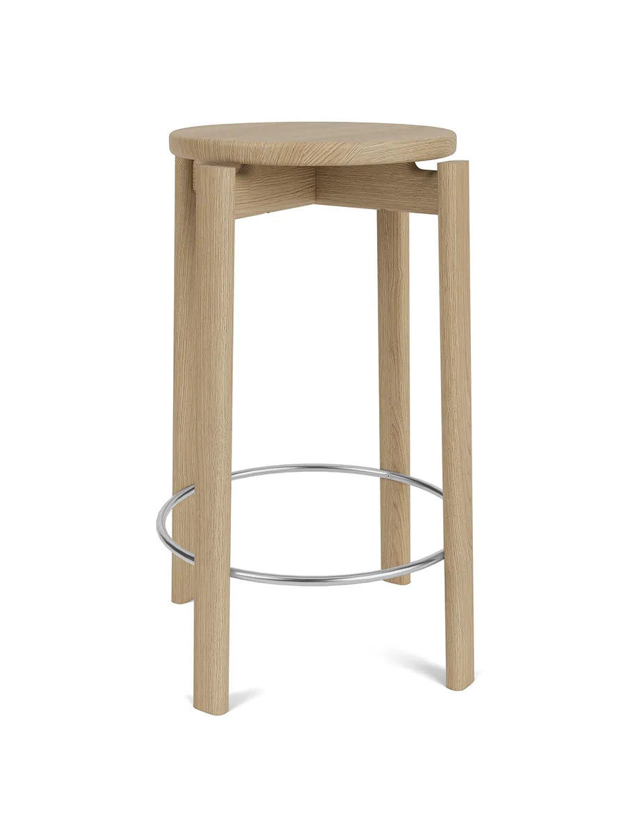 Passage Counter Stool från Audo Copenhagen - Naturlig ek - Jacobsen Plus