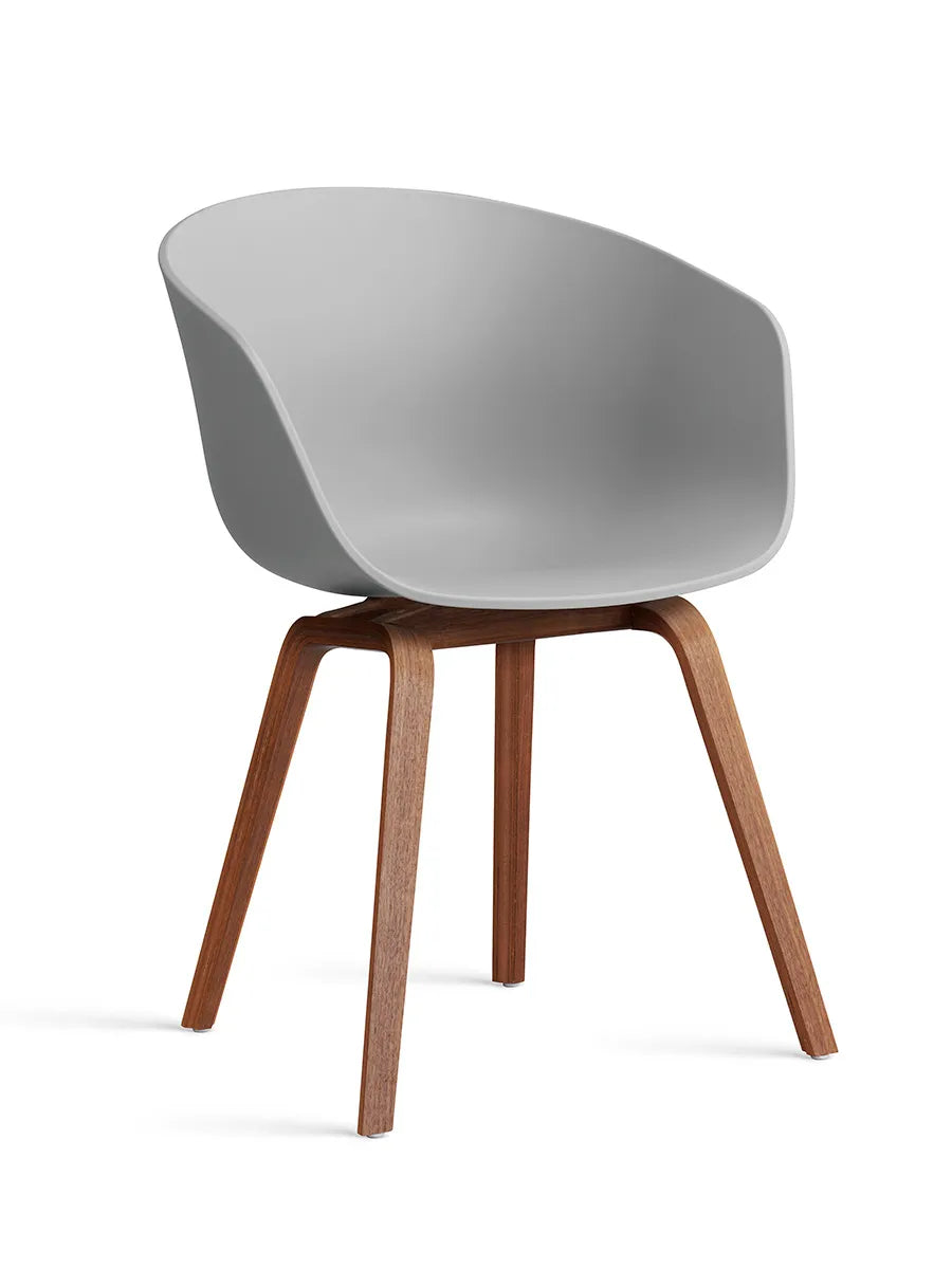 - Concrete grey / Lackerad valnød - Jacobsen Plus