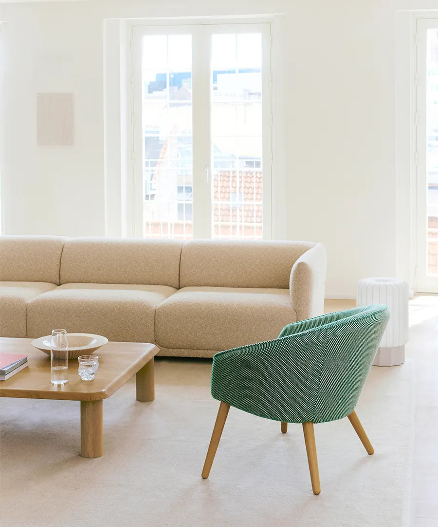 Nami 3-personers soffa, zero 0001 från Fredericia Furniture - 4 - Jacobsen Plus