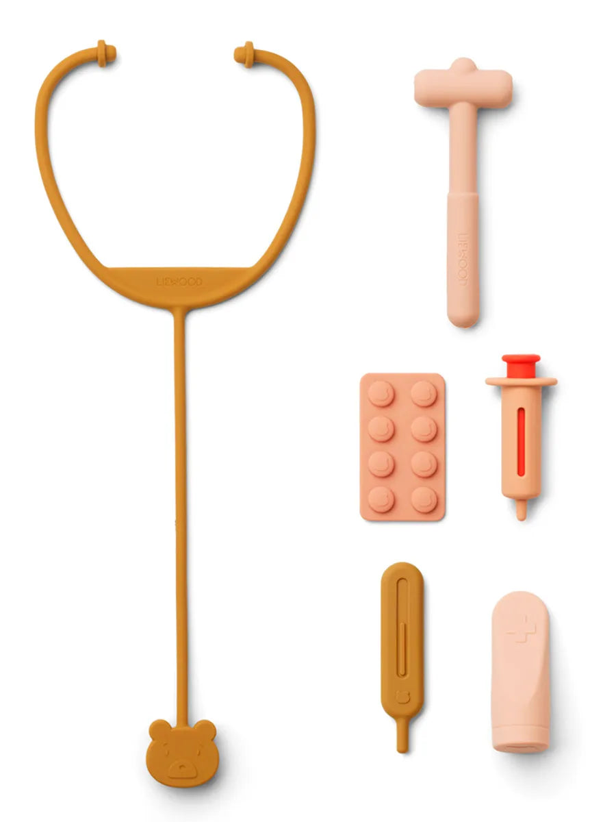 Lennart Läkarset, rosa multi mix från Liewood - 1 - Jacobsen Plus
