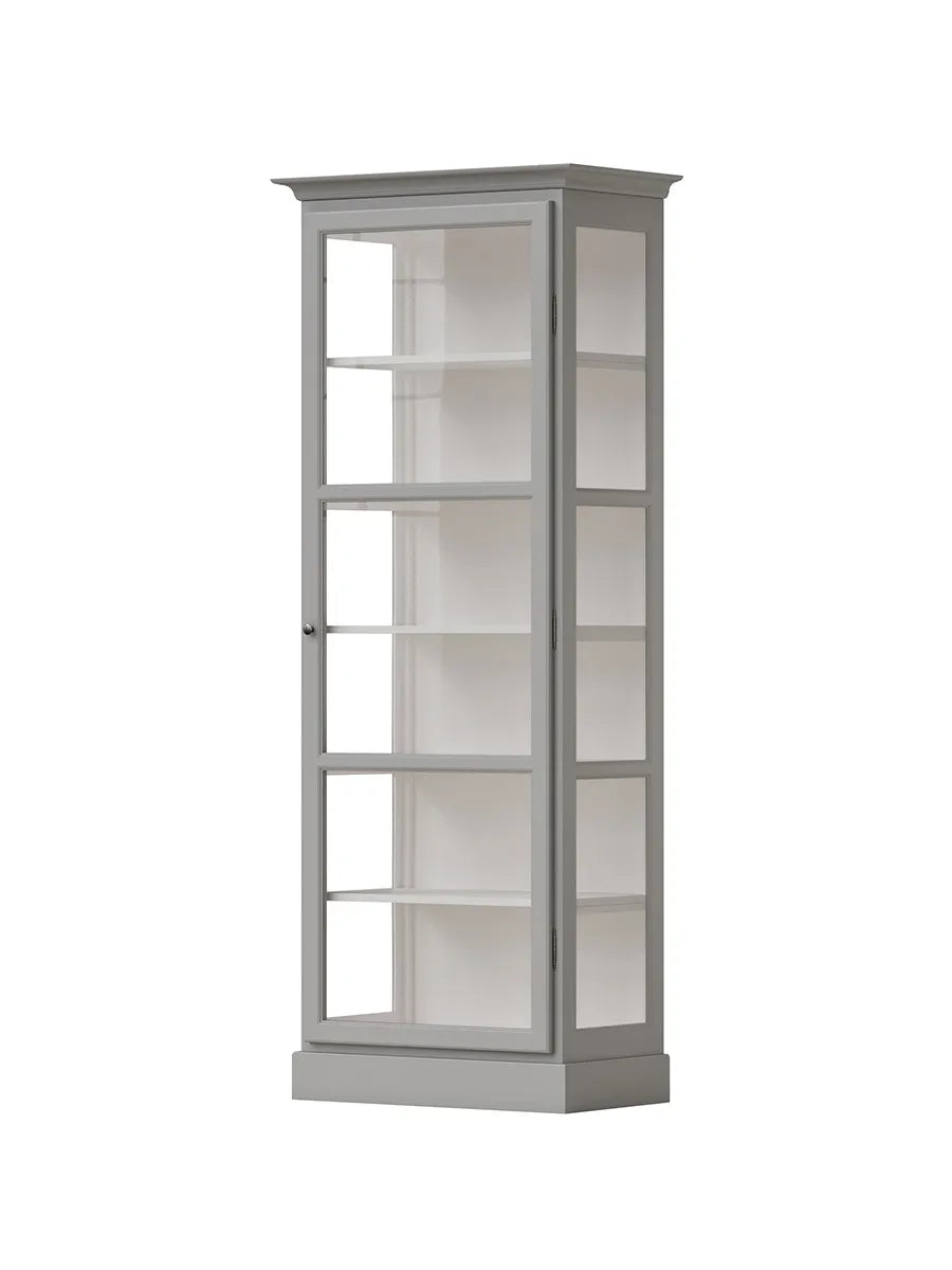 Vitrinskåp Classic V1, ljusgrå från Lindebjerg Design - 3 - Jacobsen Plus
