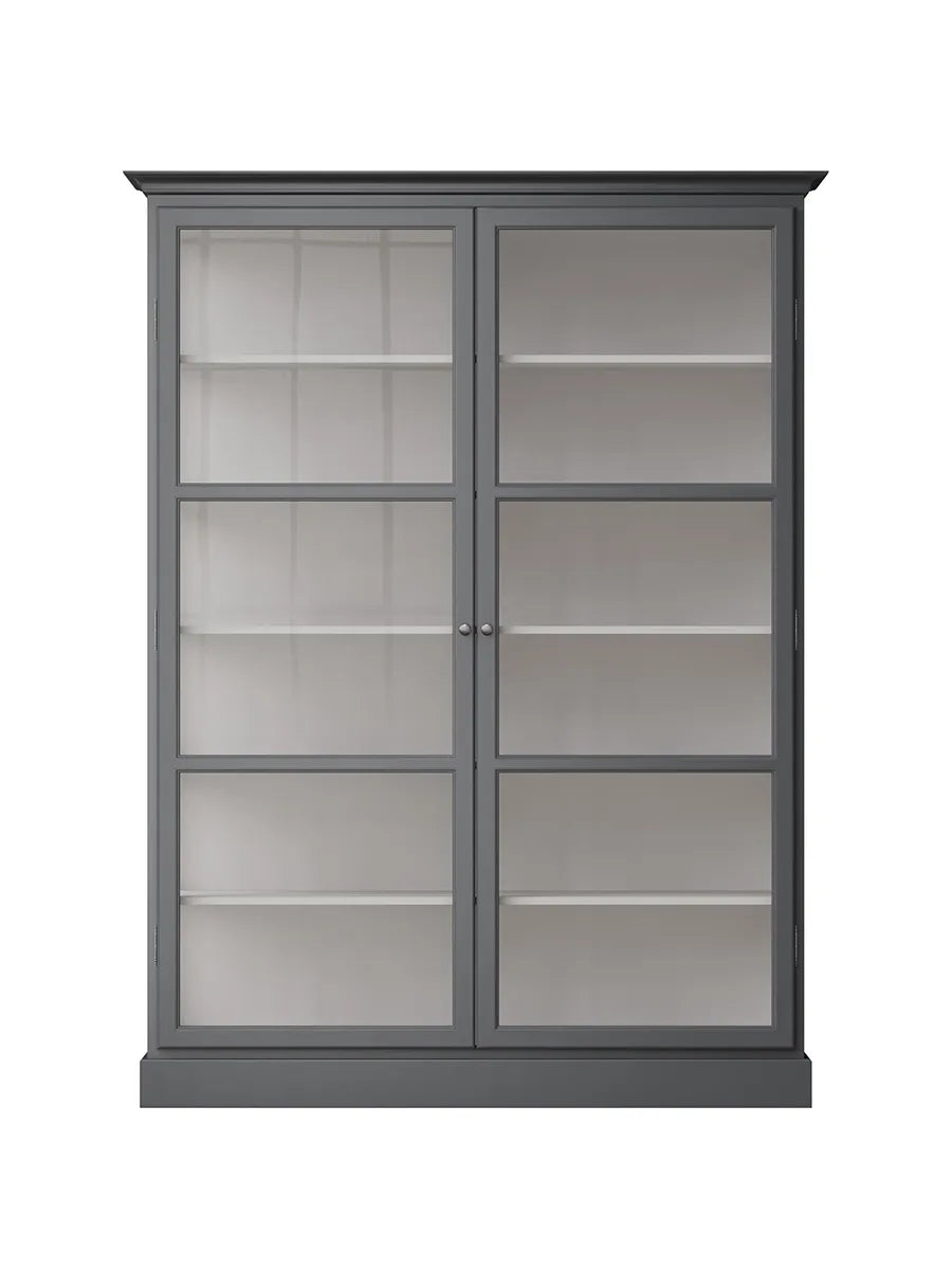 Vitrinskåp Classic V2, antracit från Lindebjerg Design - 1 - Jacobsen Plus