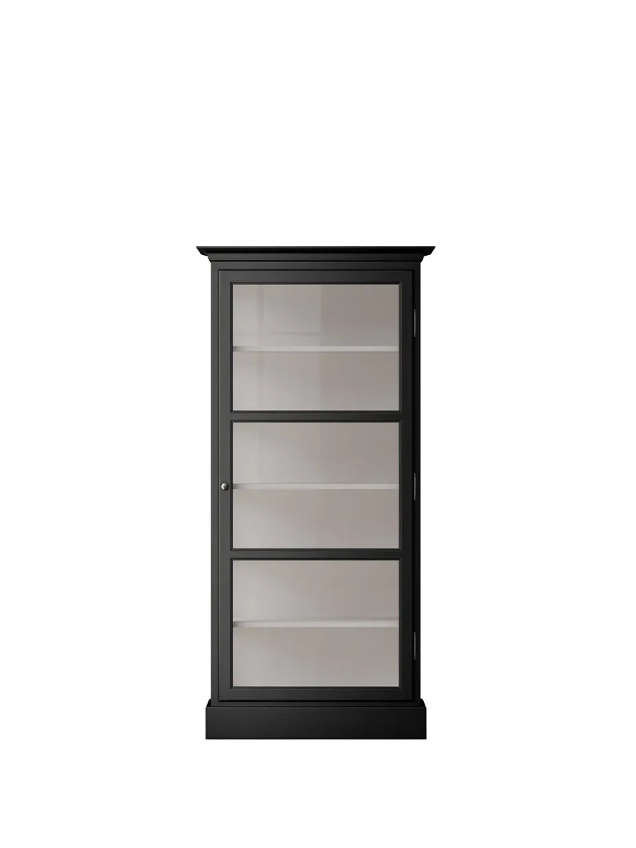 Vitrinskåp Classic V3, svart från Lindebjerg Design - 1 - Jacobsen Plus