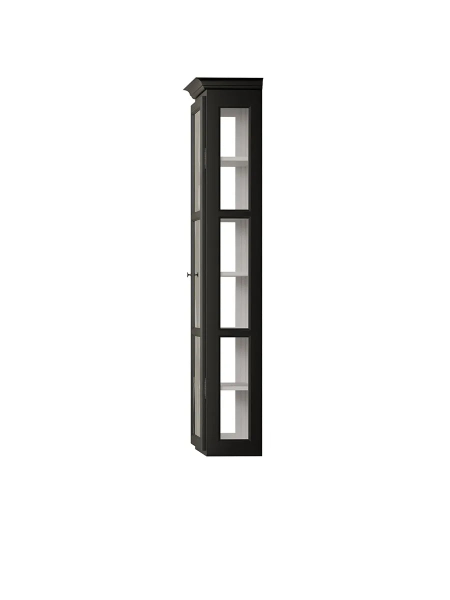 Väggmonterat Vitrinskåp Classic V4, svart från Lindebjerg Design - 4 - Jacobsen Plus