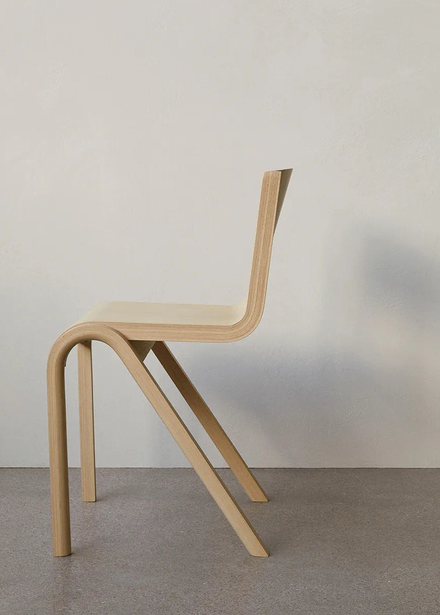 Ready Matstol, naturfärgad ek från Audo Copenhagen - 2 - Jacobsen Plus