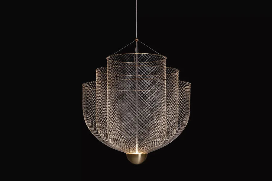 Meshmatics-ljuskrona, liten från Moooi - 3 - Jacobsen Plus