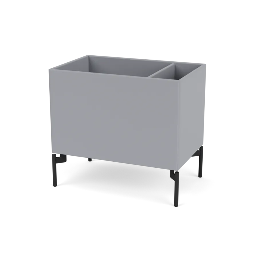 Planteringslåda B46,8 cm D30, inkl. ben från Montana - Graphic / Black - Jacobsen Plus