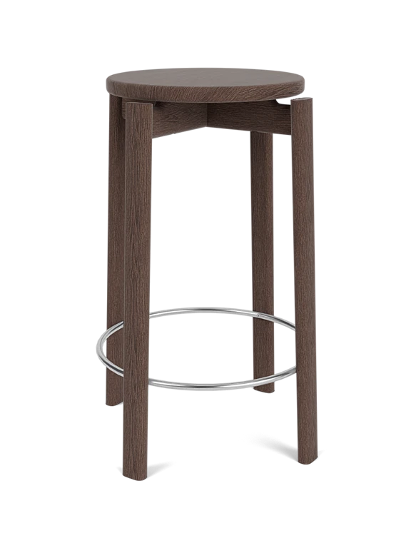 Passage Counter Stool från Audo Copenhagen - Dark Stained Oak - Jacobsen Plus
