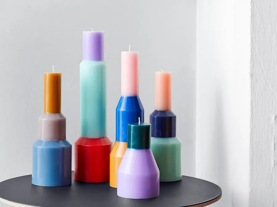Pillar ljus, XL röd från Hay - 4 - Jacobsen Plus