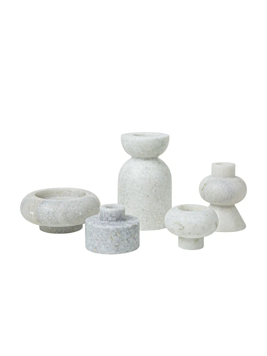 Stone Stacking Ljusstake Vit från Tom Dixon - 2 - Jacobsen Plus