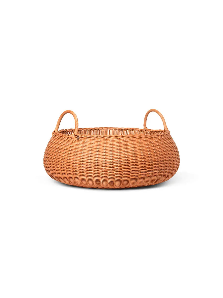 Braided Basket, låg från Ferm Living - 1 - Jacobsen Plus