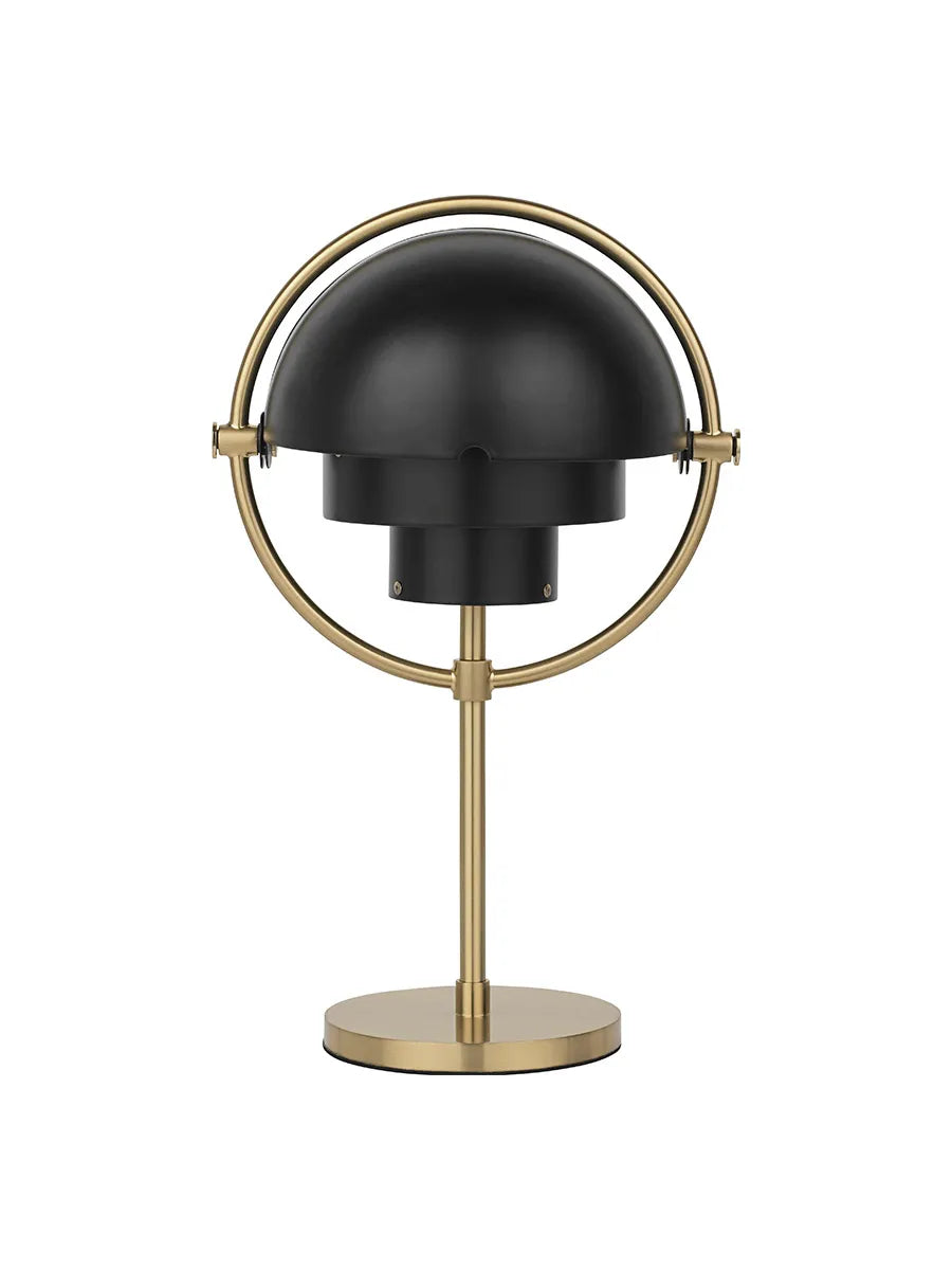 Multi-Lite Portabel bordslampa, mässing/svart från GUBI - 1 - Jacobsen Plus