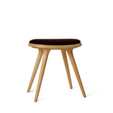 Low Stool, oljad ek, Kvadrat Baru 0390, 47 cm pall från Mater - 1 - Jacobsen Plus