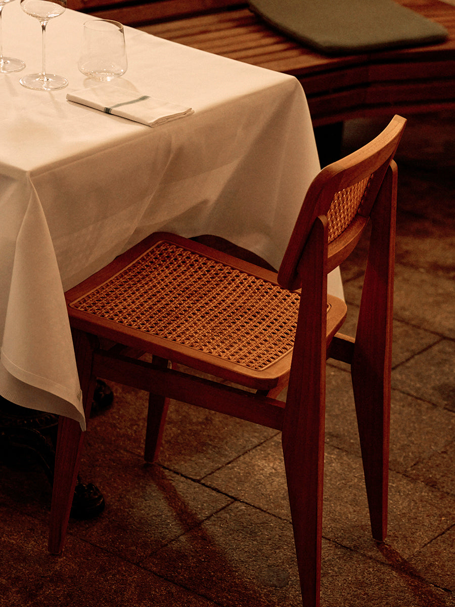 C-Chair Outdoor Matstol, French Cane från GUBI - 4 - Jacobsen Plus