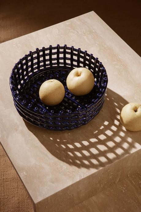Keramisk bordsdekoration från Ferm Living - Blue - Jacobsen Plus