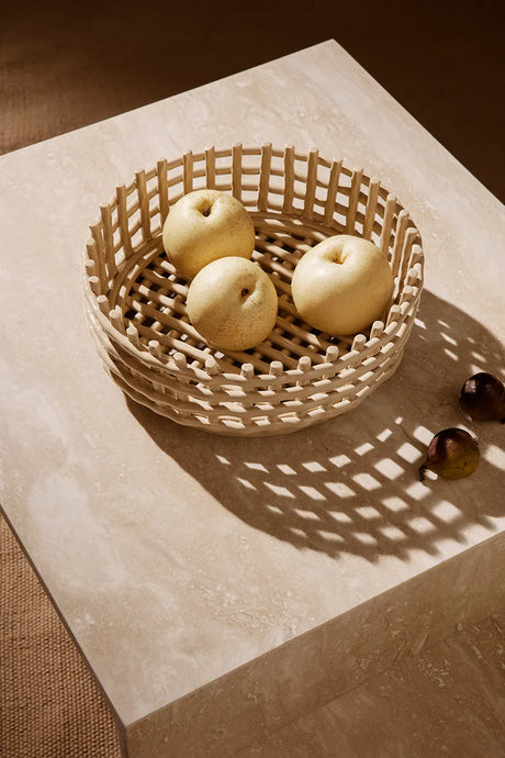 Distinct Soffbord, Travertin från Ferm Living - 3 - Jacobsen Plus