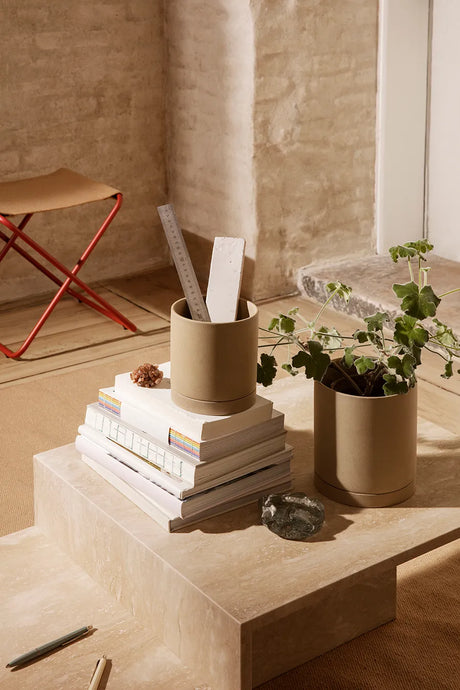 Distinct Soffbord, Travertin från Ferm Living - 4 - Jacobsen Plus