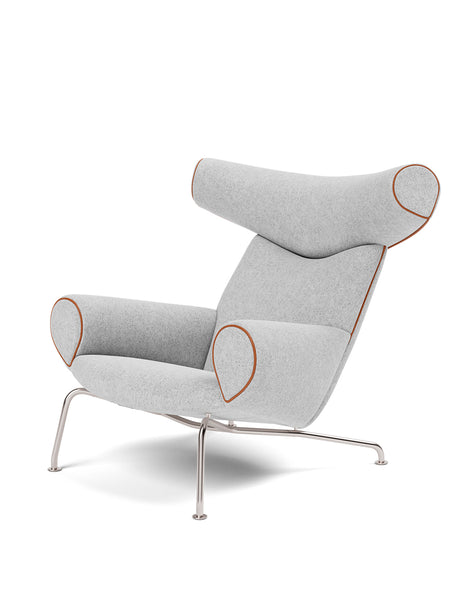 OX Chair - Grå Hallingdal 116 av Hans J. Wegner - Jacobsen Plus