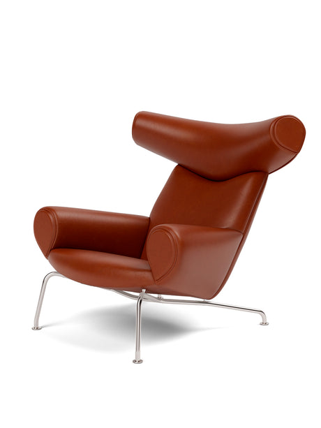 OX Chair - Cera 905 läder i Russet Brown av Hans J. Wegner - Jacobsen Plus
