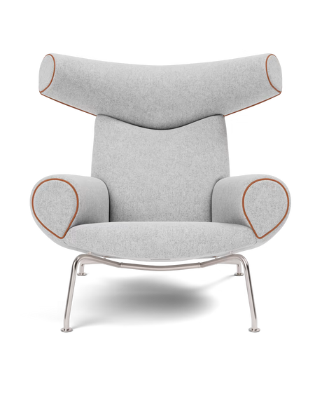 OX Chair - Grå Hallingdal 116 av Hans J. Wegner - 2 - Jacobsen Plus