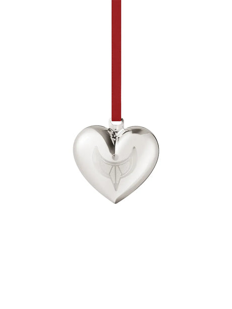 2024 Julhjärta, palladiumpläterad mässing från Georg Jensen - 1 - Jacobsen Plus