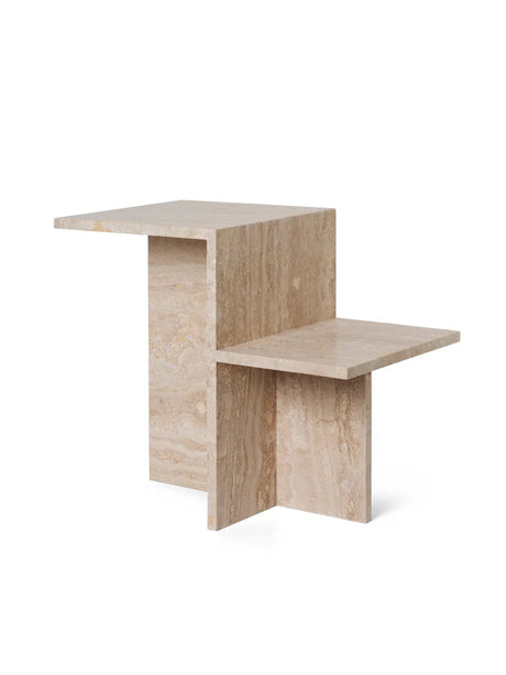 Distinct Side Table, Travertin från Ferm Living - Jacobsen Plus