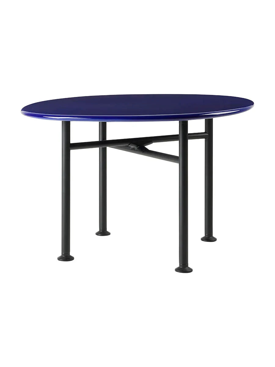 Carmel soffbord, pacificblå i 60 x 60 cm från Gubi - 1 - Jacobsen Plus