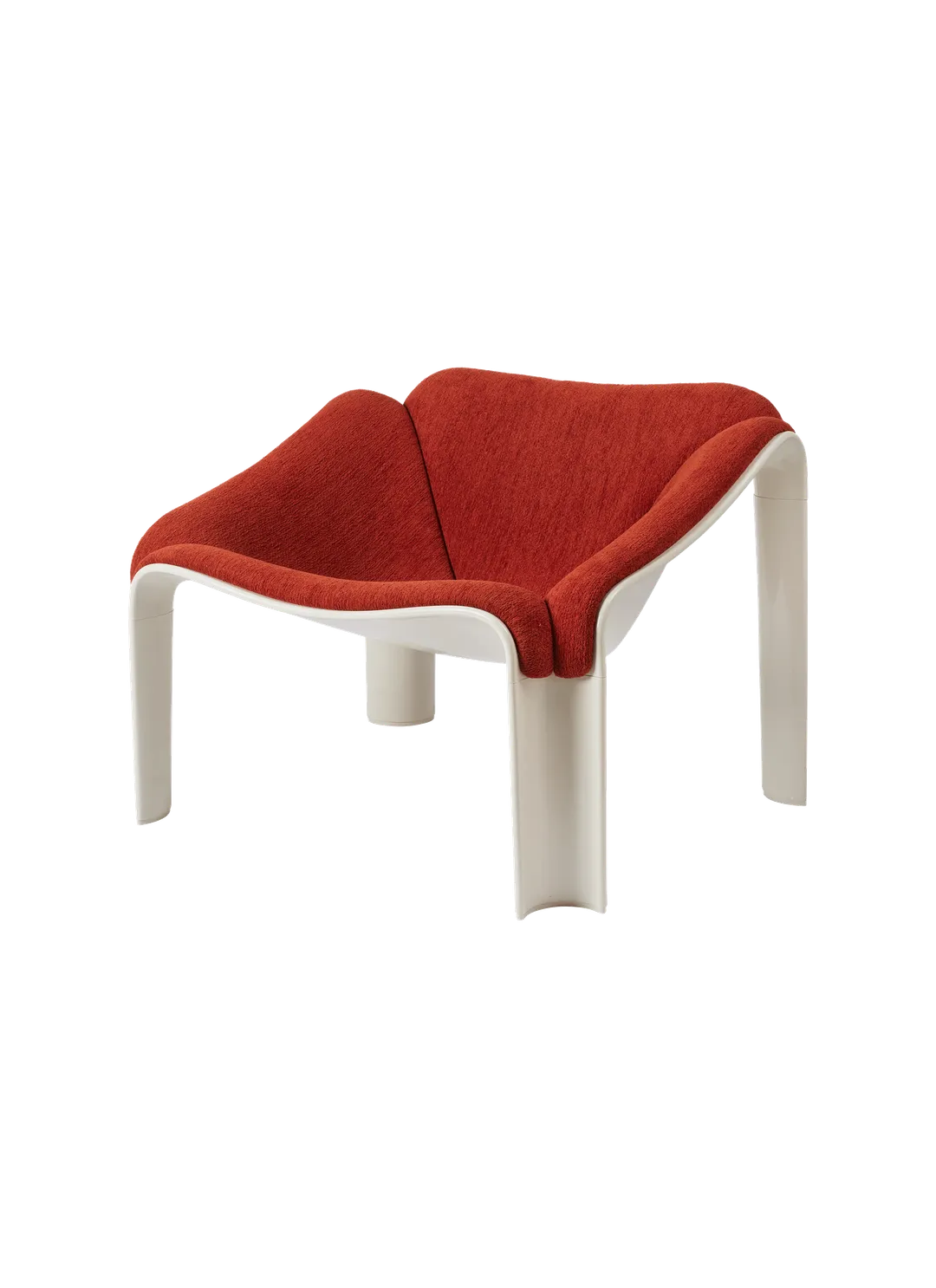 F300 loungestol från Gubi - Alabaster White - Alouette Dedar 006 - Jacobsen Plus