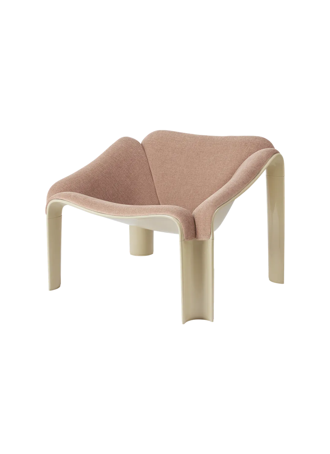 F300 loungestol från Gubi - Pastel Green - Belsuede Special FR Dedar 132 - Jacobsen Plus