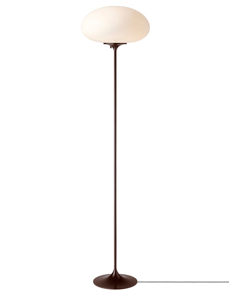 Stemlite opal golvlampa, H150 från GUBI - Black Chrome - Jacobsen Plus