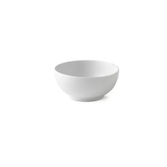 Royal Copenhagen Hvid Riflet, skål 73 cl