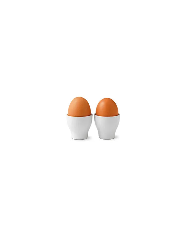 Royal Copenhagen Vit räfflad, äggkoppar 2-pack - 2 - Jacobsen Plus
