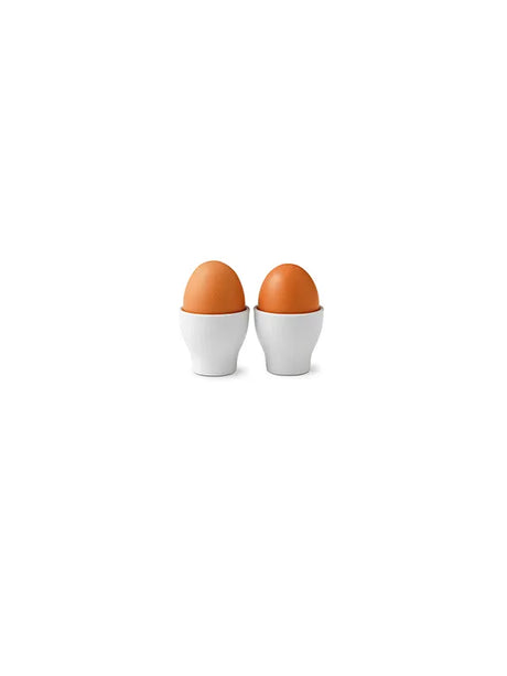 Royal Copenhagen Vit räfflad, äggkoppar 2-pack - 2 - Jacobsen Plus