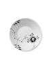 Royal Copenhagen Sort Mega Riflet, djup tallrik 24 cm