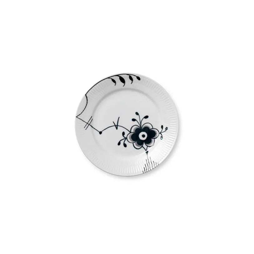 Royal Copenhagen Sort Mega Riflet, tallrik 19 cm mönster 6