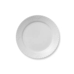 Royal Copenhagen Vit Halvspets, tallrik 25 cm