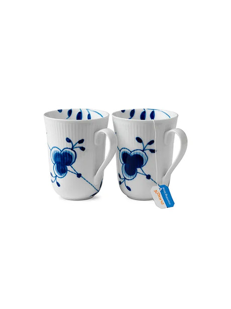 Royal Copenhagen Blå Mega Riflet, 2-pack muggar 36 cl - 3 - Jacobsen Plus