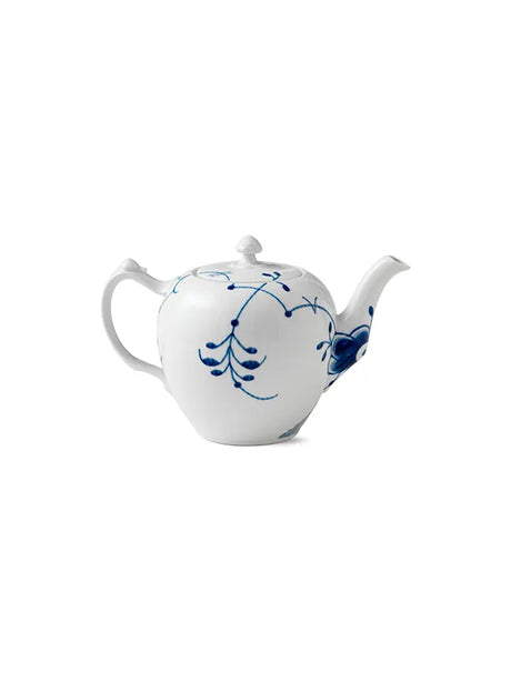 Royal Copenhagen Blå Mega Riflet, tekanna med lock 100 cl - 3 - Jacobsen Plus
