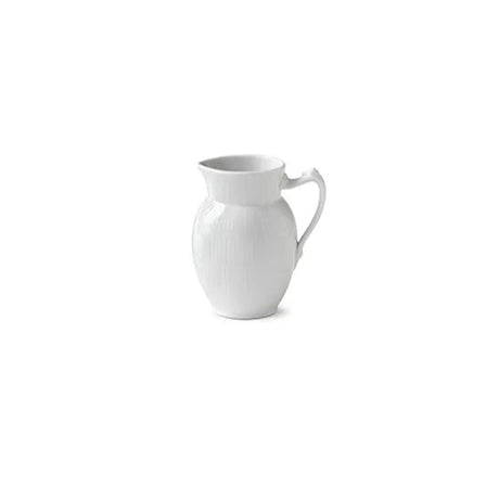 Royal Copenhagen Hvid Riflet, kanna 38 cl - Jacobsen Plus