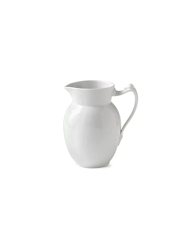 Royal Copenhagen Vit räfflad, kanna 170 cl - 1 - Jacobsen Plus