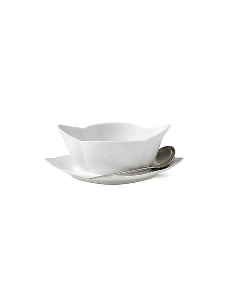 Royal Copenhagen Vit räfflad, såsskål 55 cl - 2 - Jacobsen Plus