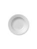 Royal Copenhagen Vit räfflad, djup tallrik 21 cm