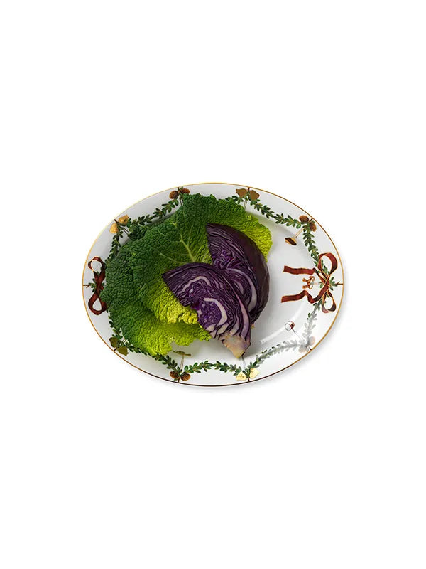 Royal Copenhagen Stjerne Riflet Jul, fat 37 cm - 2 - Jacobsen Plus