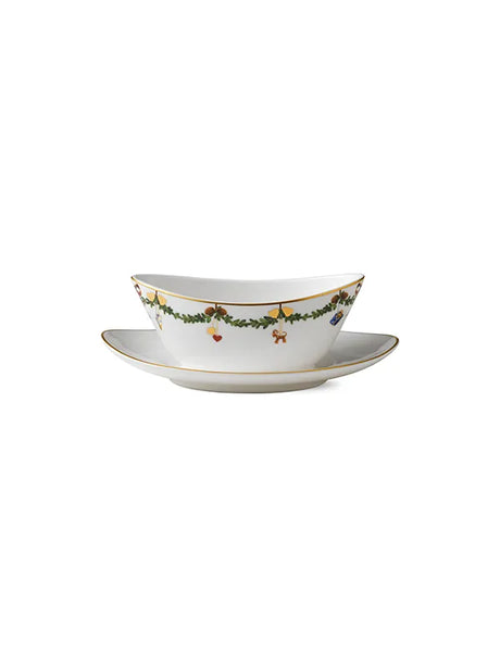 Royal Copenhagen Stjerne Riflet Jul, såsskål 43 cl - 2 - Jacobsen Plus